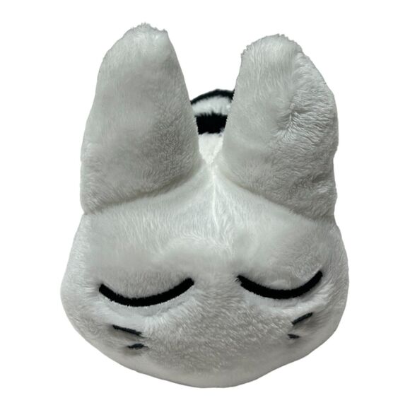 Anxiety Fox & Friends Fluffy Calming Kitty Cat White Plush Stuffed Animal - Picture 1 of 7